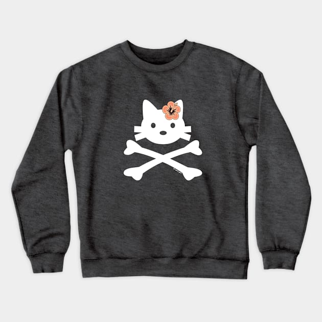 Kitty X-Bones Hawaii T-Shirt Crewneck Sweatshirt by jrotem